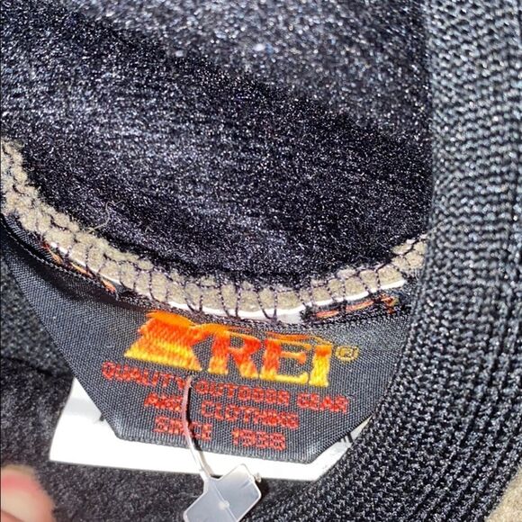 REI Leafy Pattern Unisex Small/Medium size Brown Beret Hat Cap - Picture 6 of 9